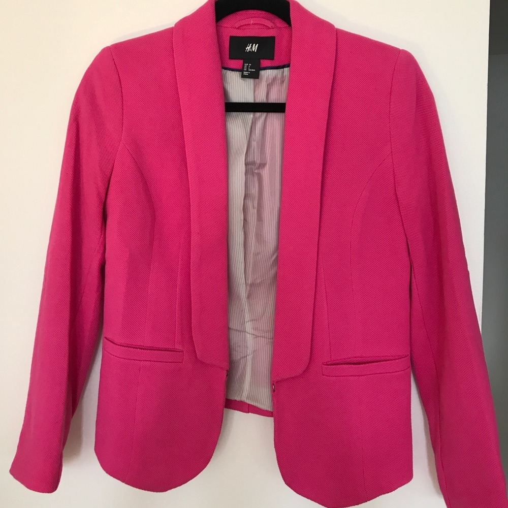 Pink H&M blazer